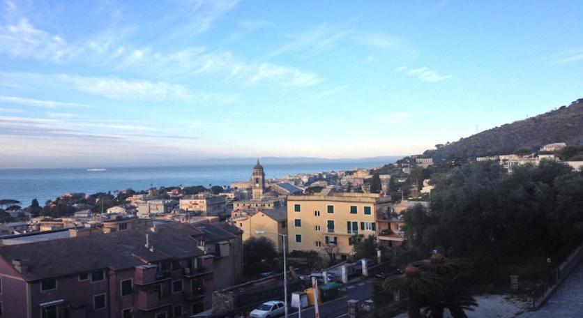 La Panoramica Nervi Lägenhet Genua Exteriör bild