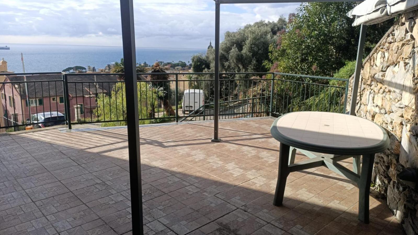 La Panoramica Nervi Lägenhet Genua Exteriör bild
